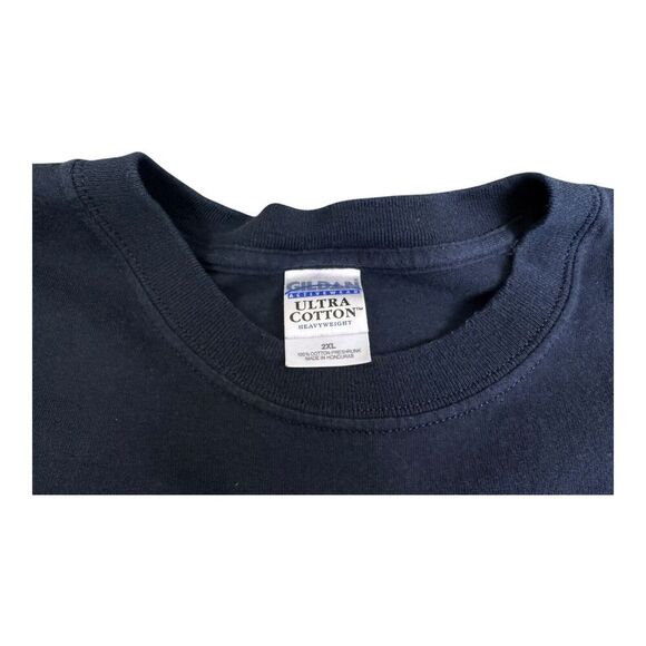 New York Central System Railroad Dk Black T-Shirt Size XXL Railway Embroidered - Picture 11 of 11